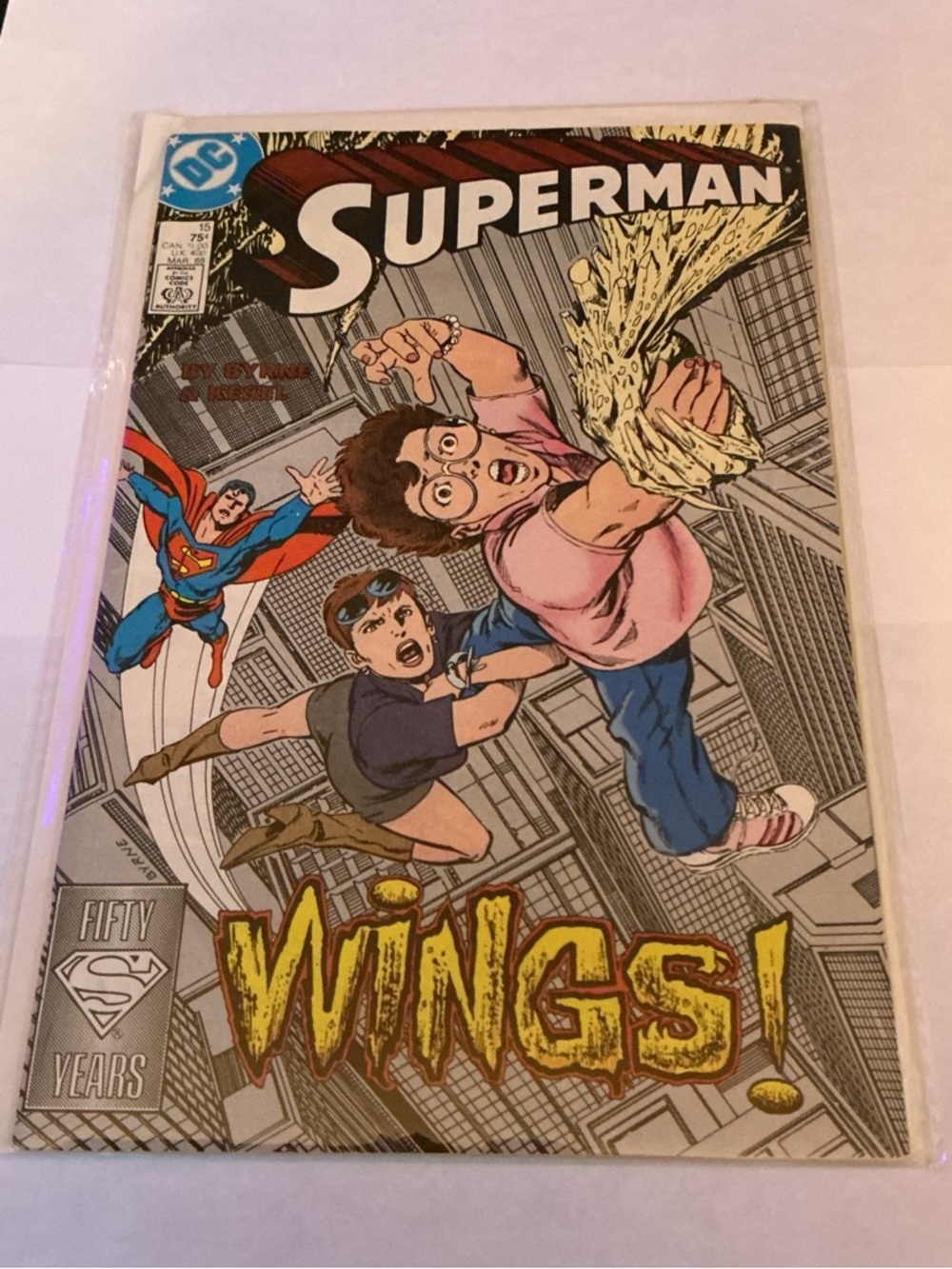 Superman Comic No 15, Mar 88